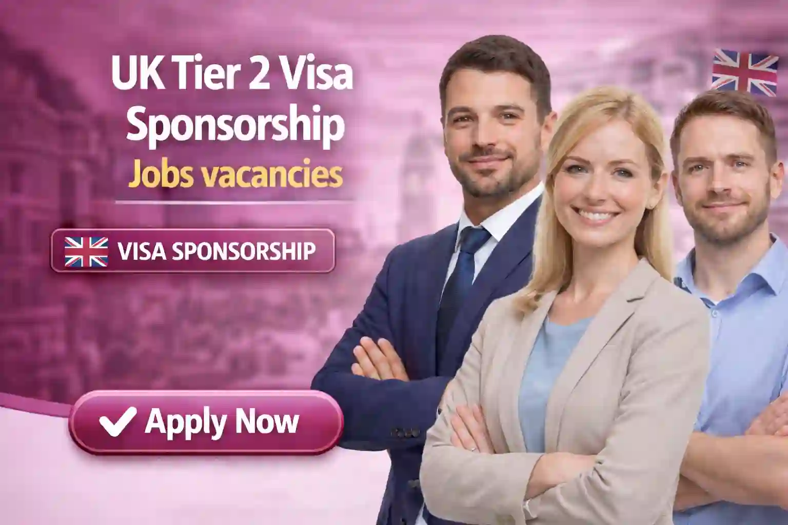 UK Tier 2 Visa Sponsorship Jobs Vacancies