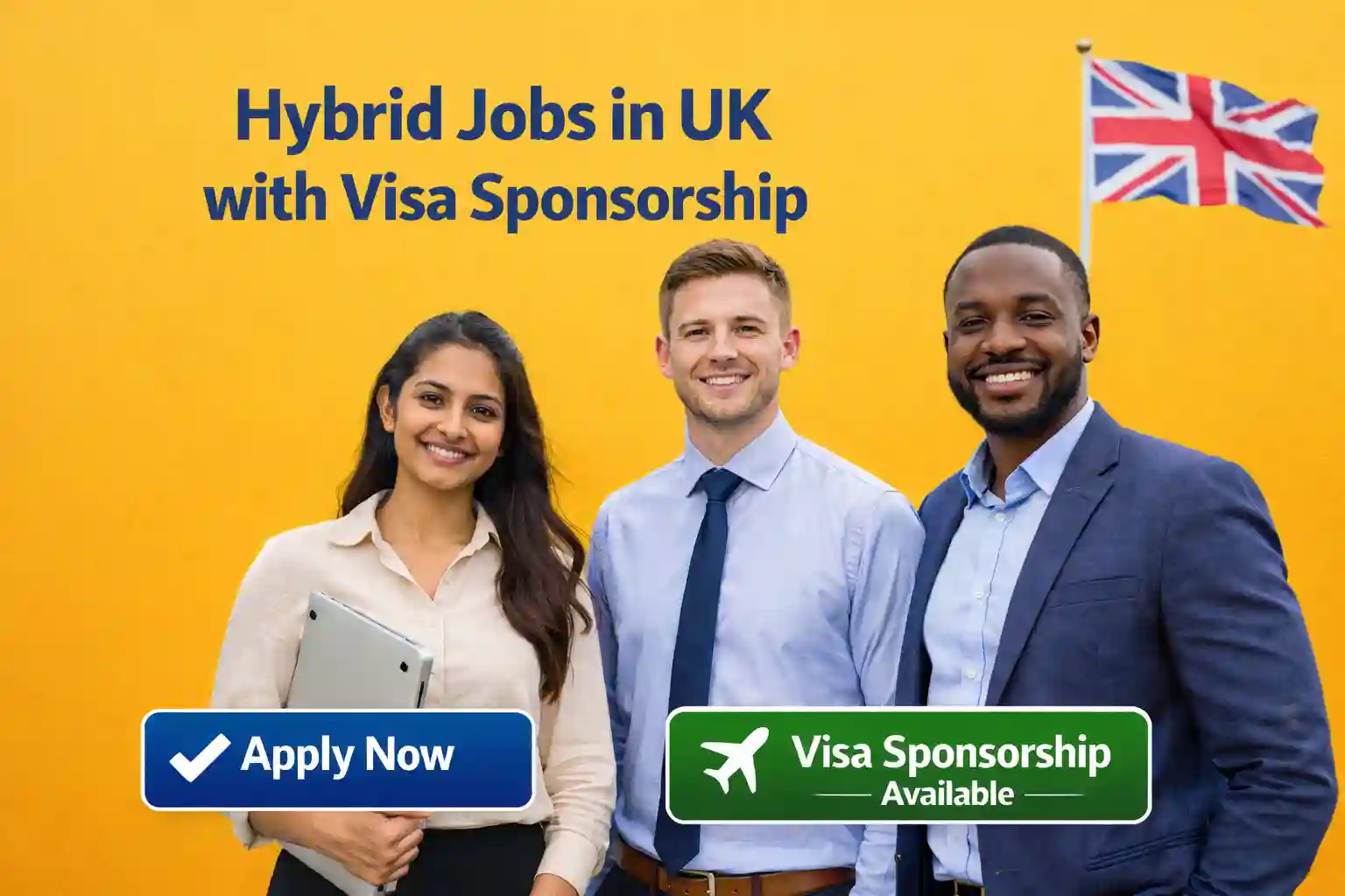 Hybrid Jobs in UK with Visa Sponsorship