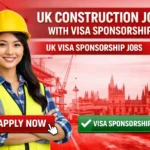 UK Construction Jobs with Visa Sponsorship