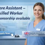 Care Assistant Skilled Worker Sponsorship