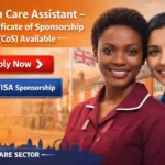 Certificate of Sponsorship Care Jobs UK