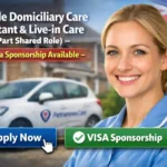 UK Visa Sponsorship Care Assistant Jobs
