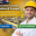 Food Safety Jobs UK Visa Sponsorship