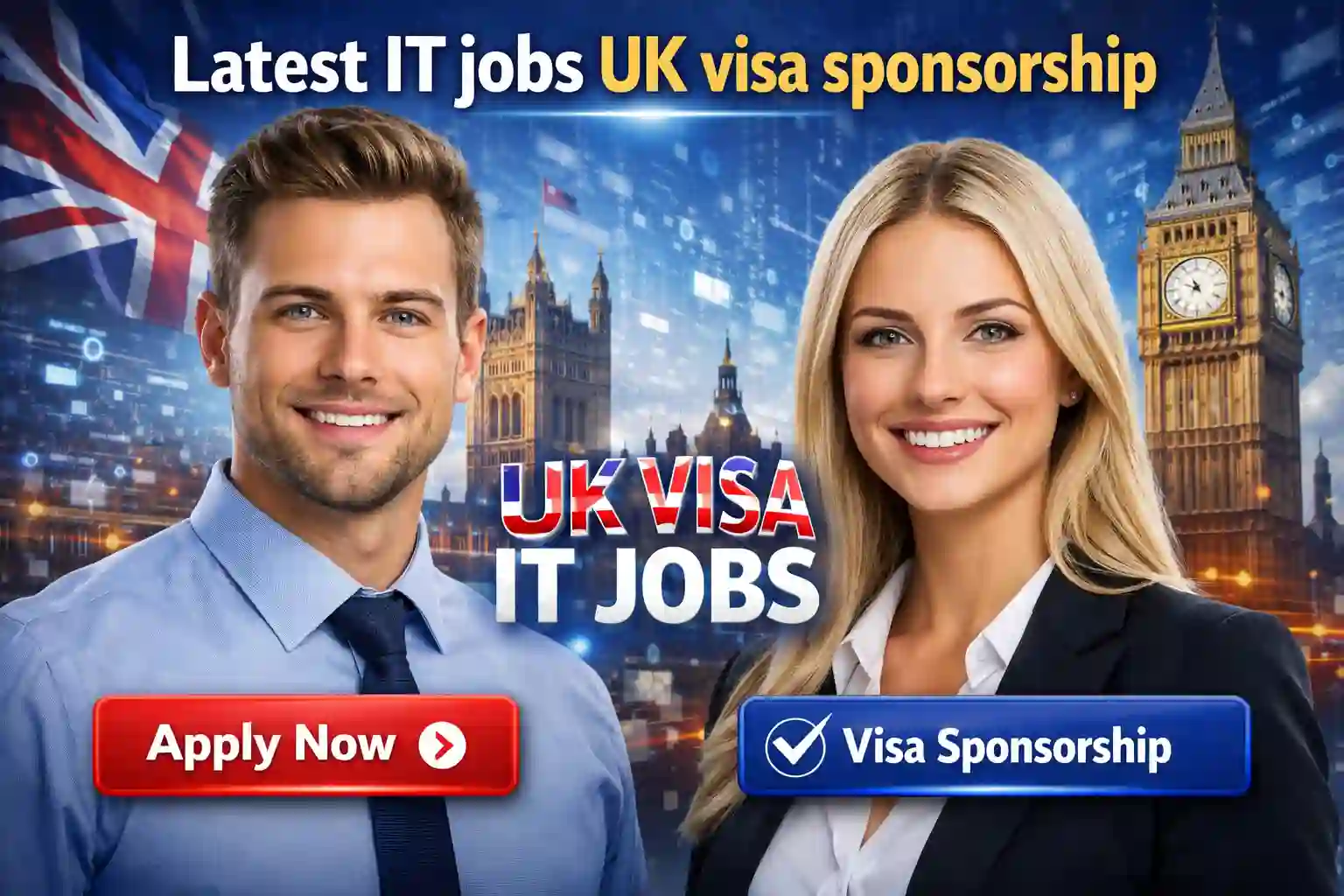 Latest IT jobs UK visa sponsorship