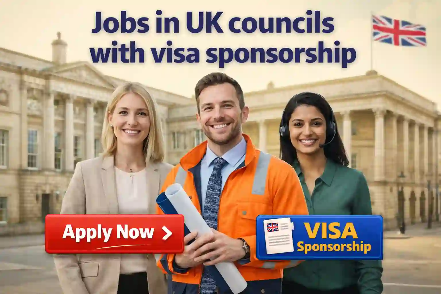 Local Government Jobs UK with Visa Sponsorship