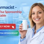 UK visa sponsorship pharmacist jobs