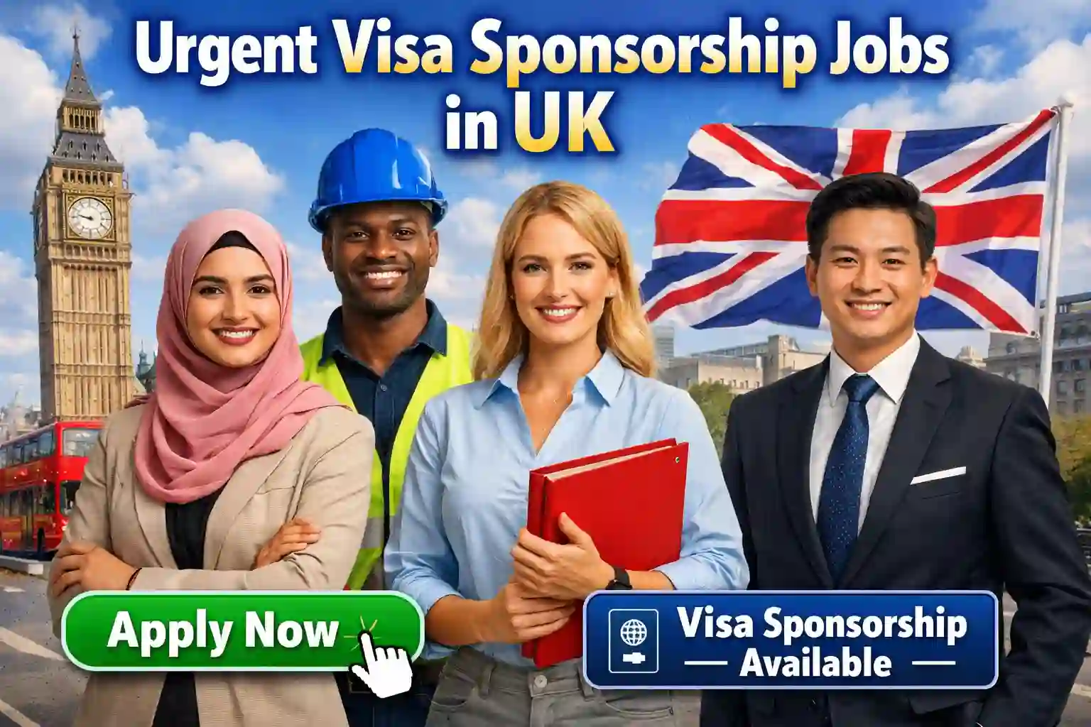 Visa Sponsorship Jobs in UK