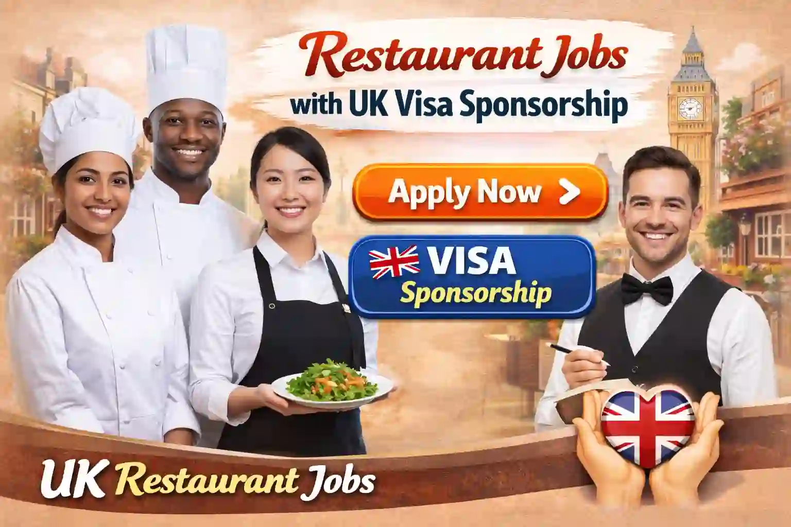 Restaurant Jobs UK Visa Sponsorship
