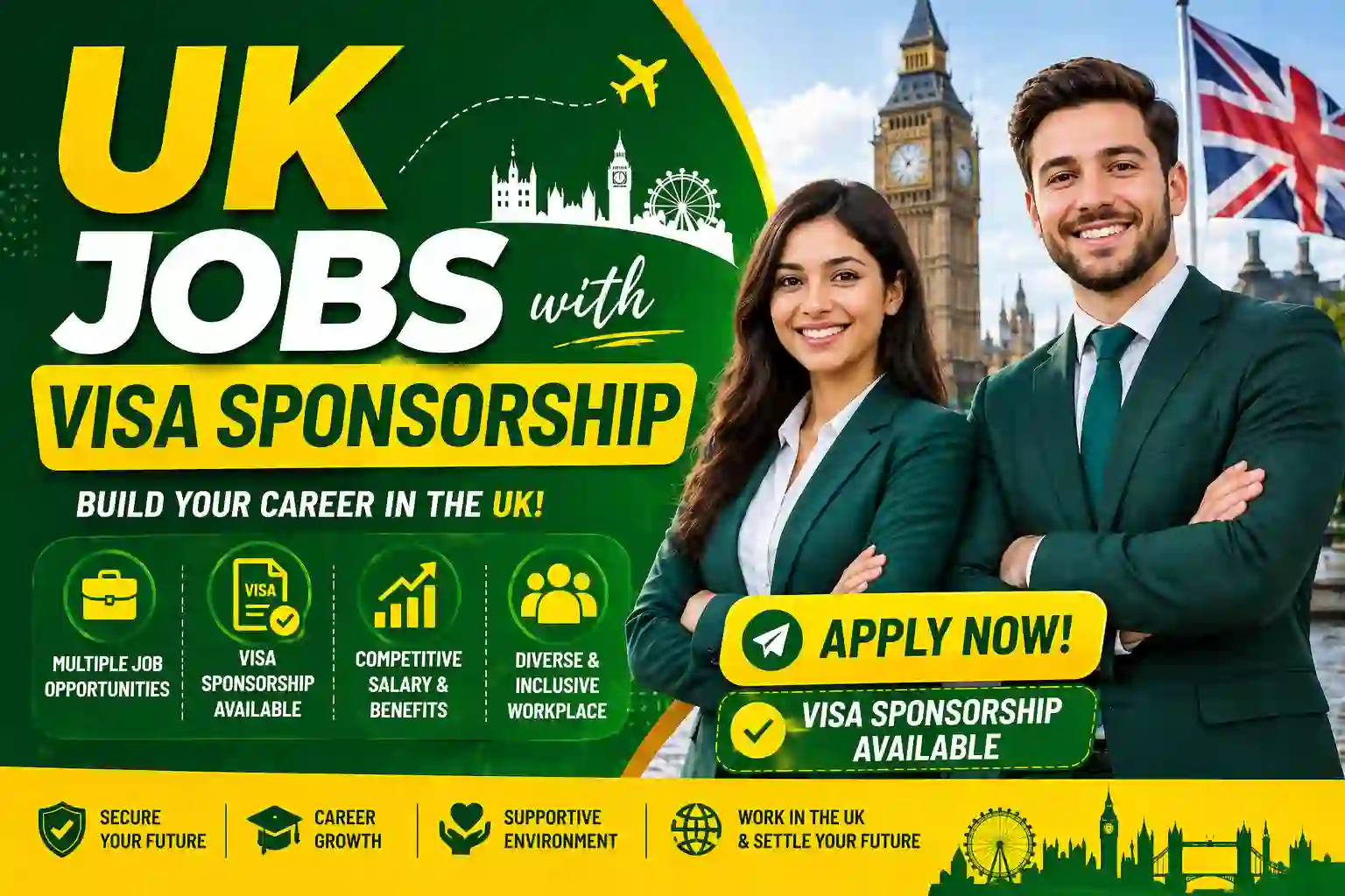 UK Jobs with Visa Sponsorship