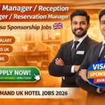UK Skilled Worker Visa Hotel Jobs