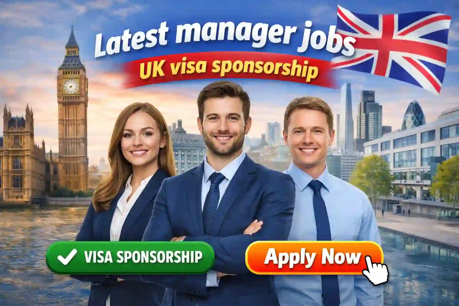Latest manager jobs UK visa sponsorship