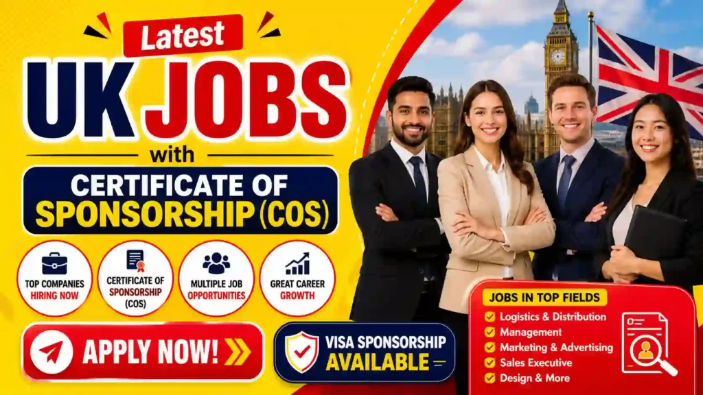 Certificate of Sponsorship UK Jobs
