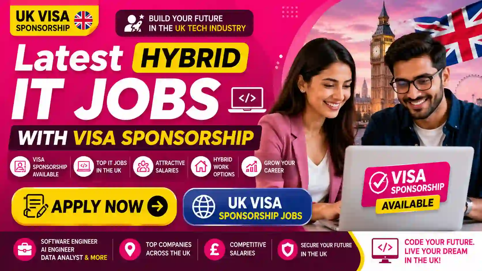 Hybrid IT Jobs UK