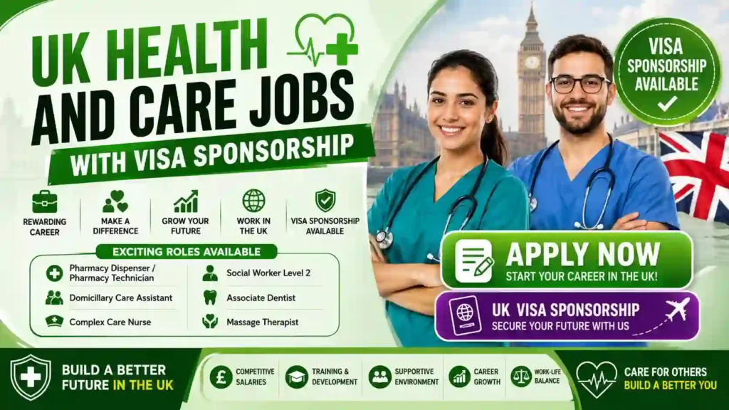 UK Healthcare Jobs 2026