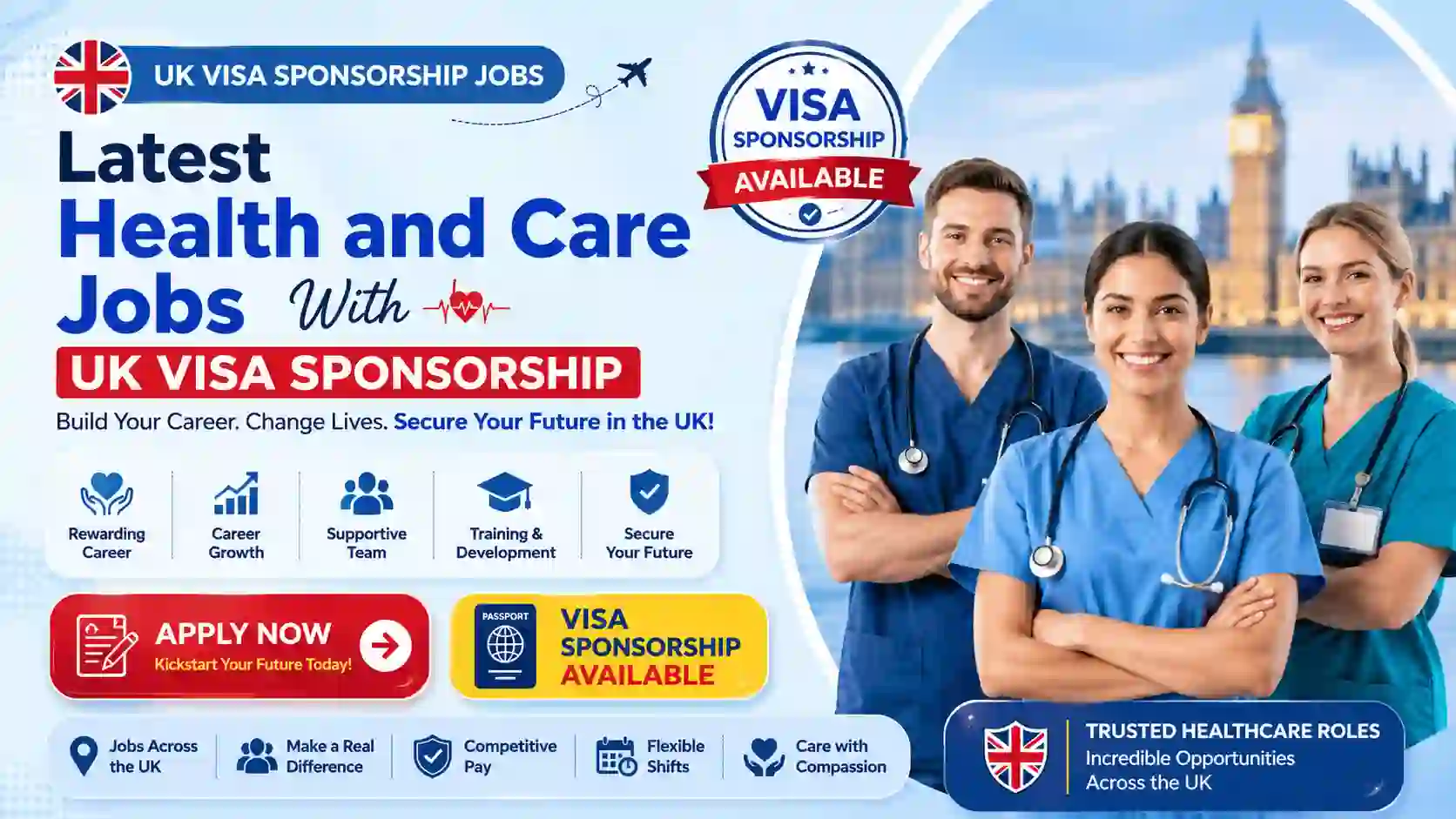 UK Healthcare Jobs With Sponsorship