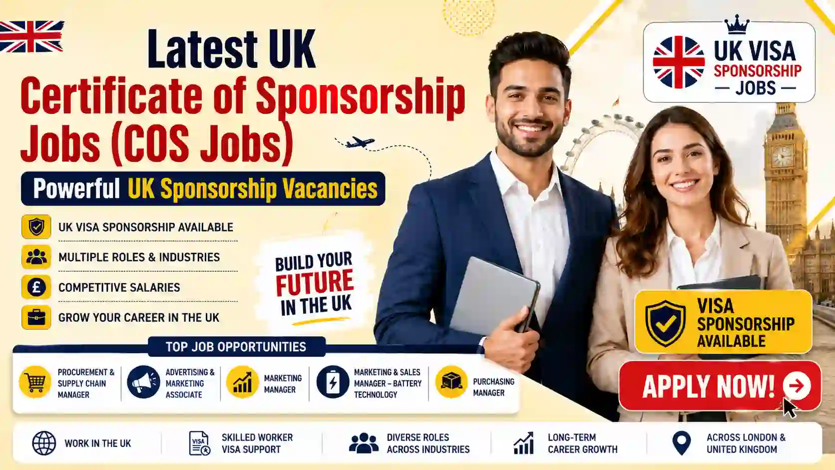 UK Sponsorship Vacancies