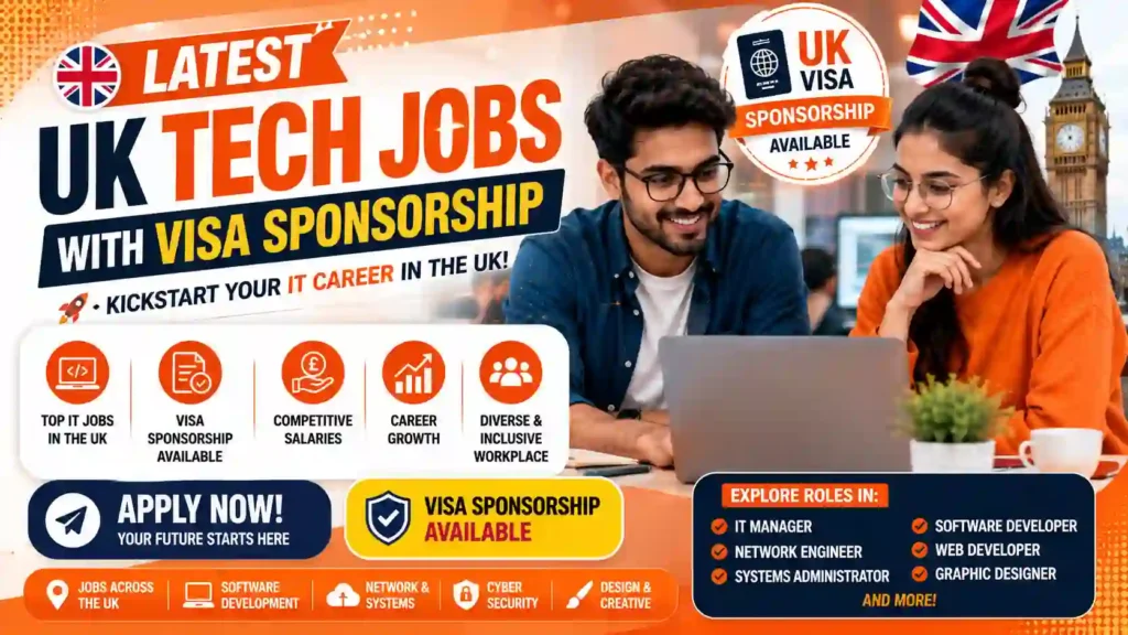 UK Tech Jobs with Visa Sponsorship