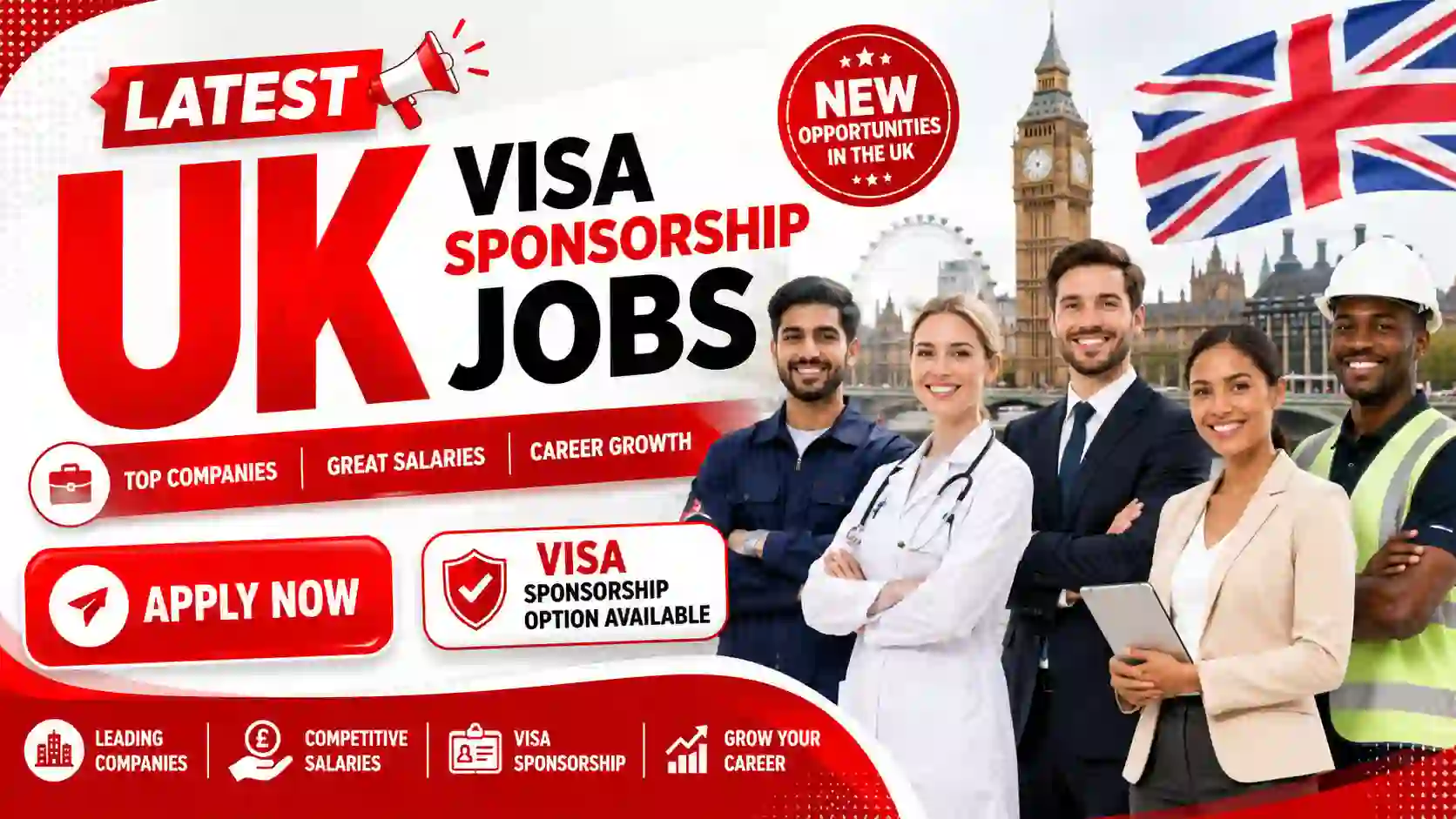 UK Visa Sponsorship Jobs