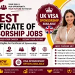 Certificate of Sponsorship Jobs UK