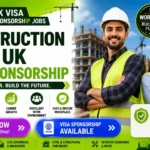 Construction Jobs UK Visa Sponsorship