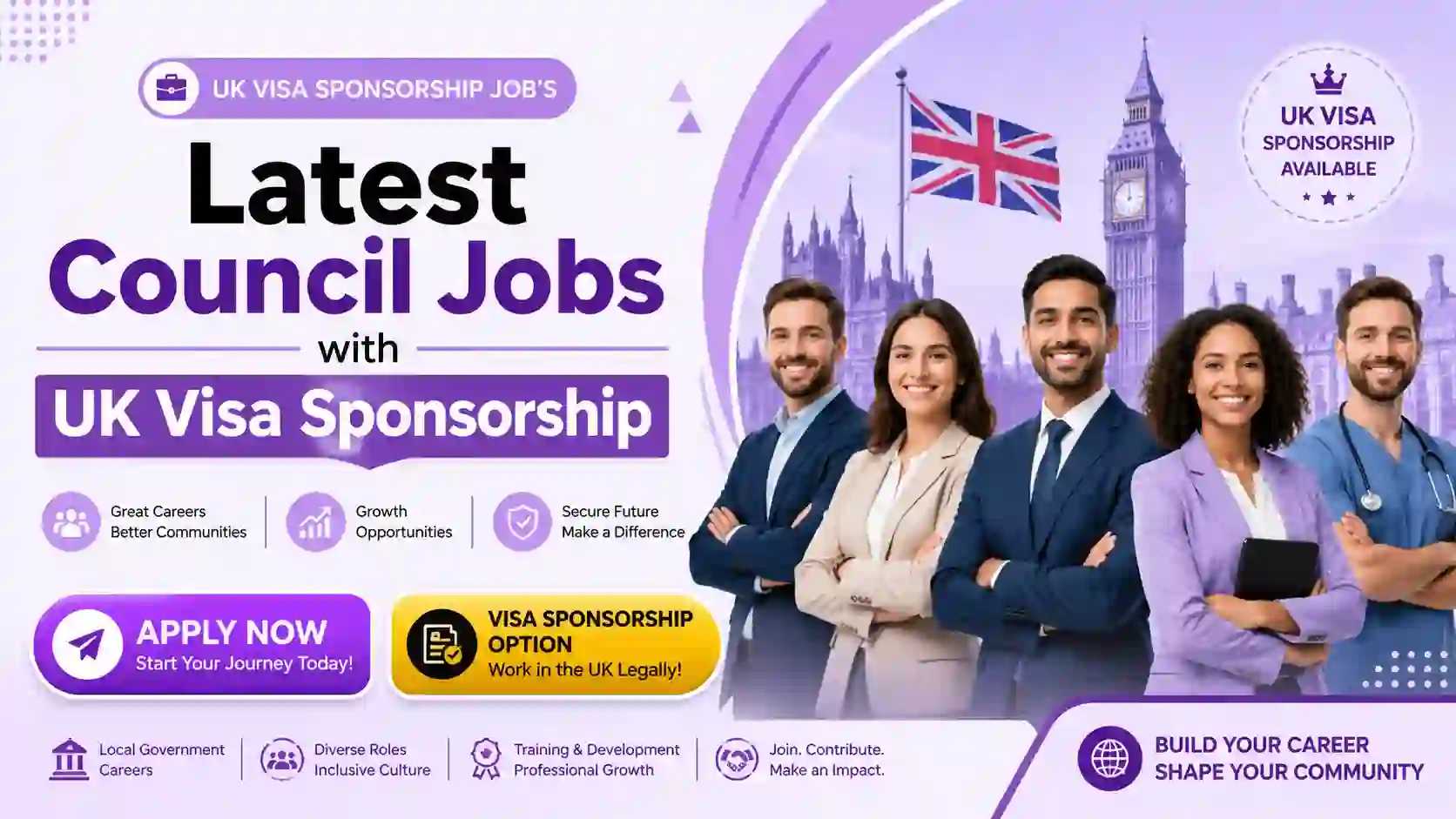 Council Jobs with UK Visa Sponsorship