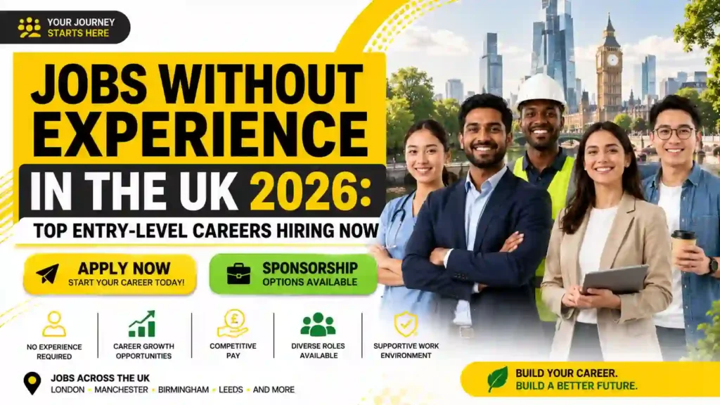 Jobs Without Experience in the UK