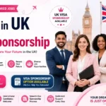 Jobs in UK with Visa Sponsorship