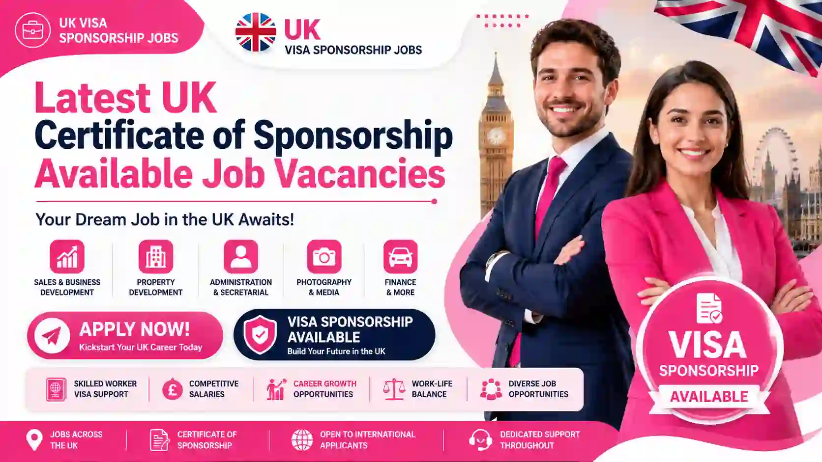 Latest UK Sponsorship Jobs 2026