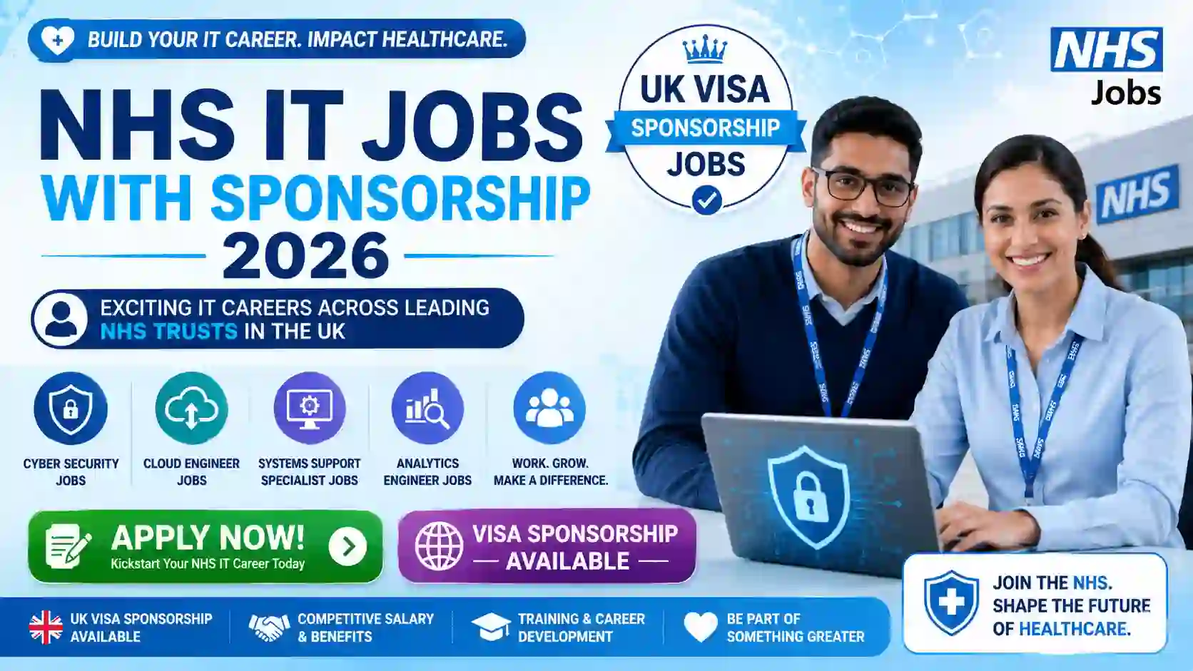 NHS IT Jobs with Sponsorship