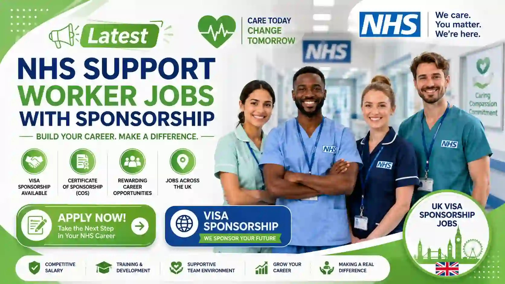 NHS Support Worker Jobs With Sponsorship