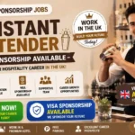 UK Bartender Jobs with Sponsorship