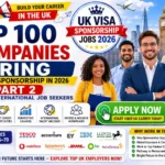 UK Companies Hiring with Visa Sponsorship