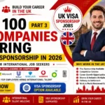 UK Companies Hiring with Visa Sponsorship