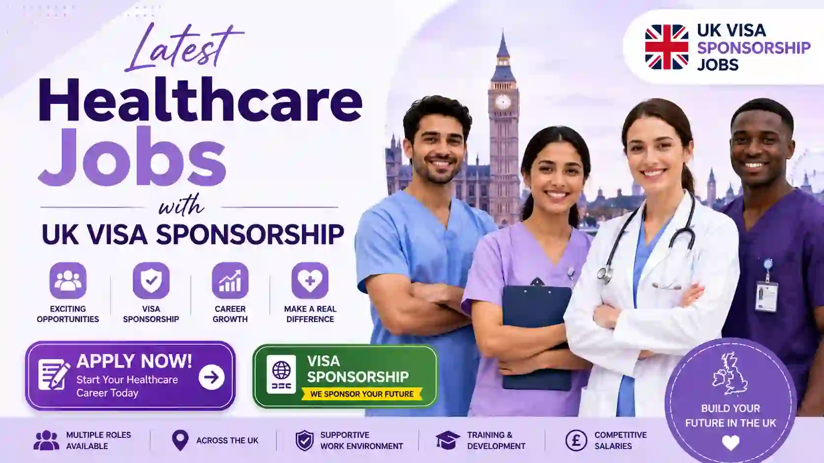 UK Healthcare Jobs with Visa Sponsorship