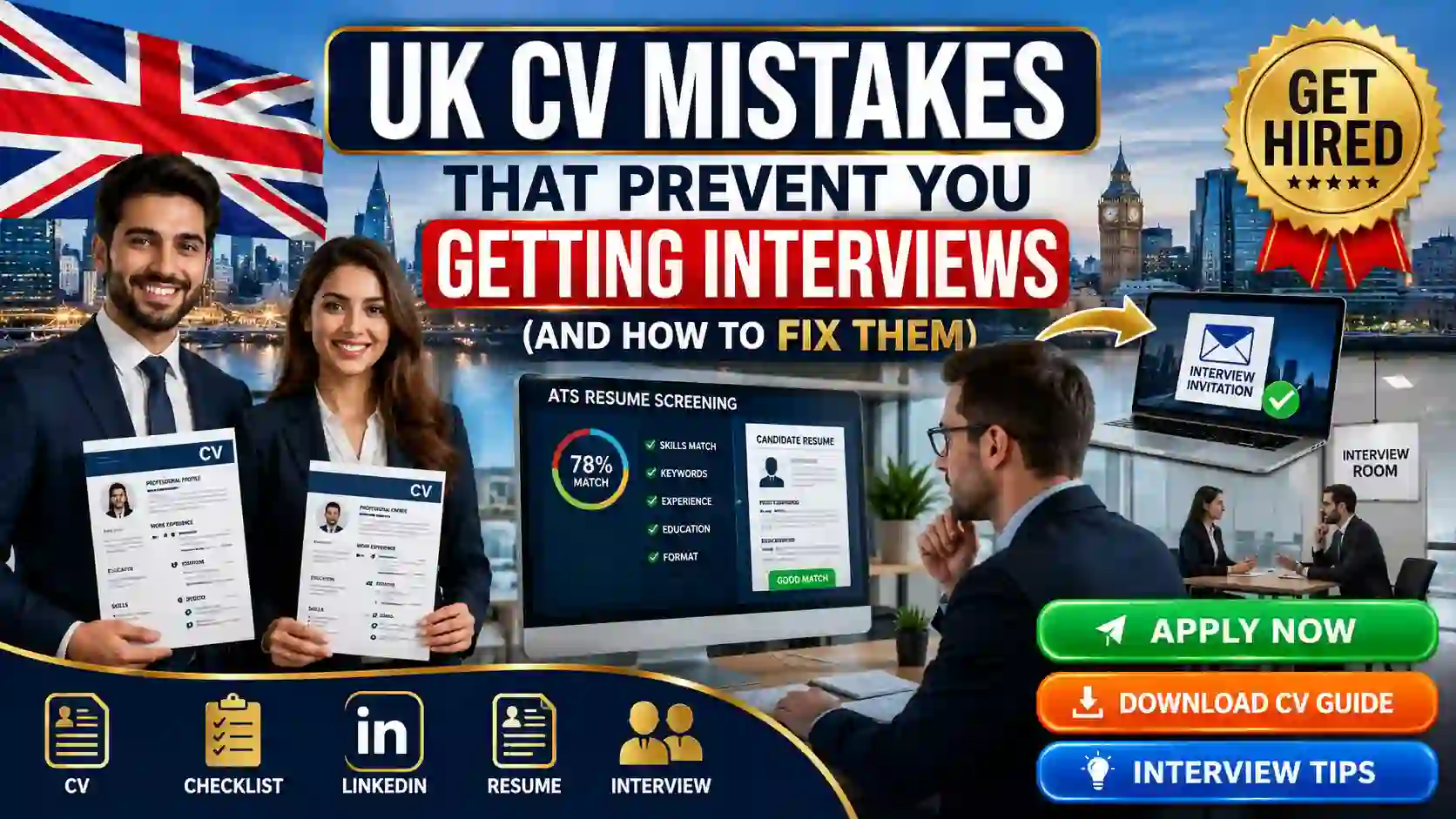 ATS Friendly CV UK
