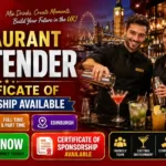 Bartender Jobs with Sponsorship UK