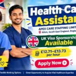 Care Assistant UK Visa Sponsorship
