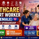 Female Support Worker UK Visa Sponsorship
