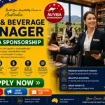 Food & Beverage Manager Australia