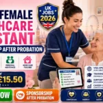 Healthcare Assistant UK Visa Sponsorship