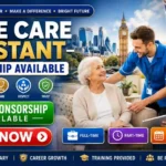 Home Care Assistant Visa Sponsorship