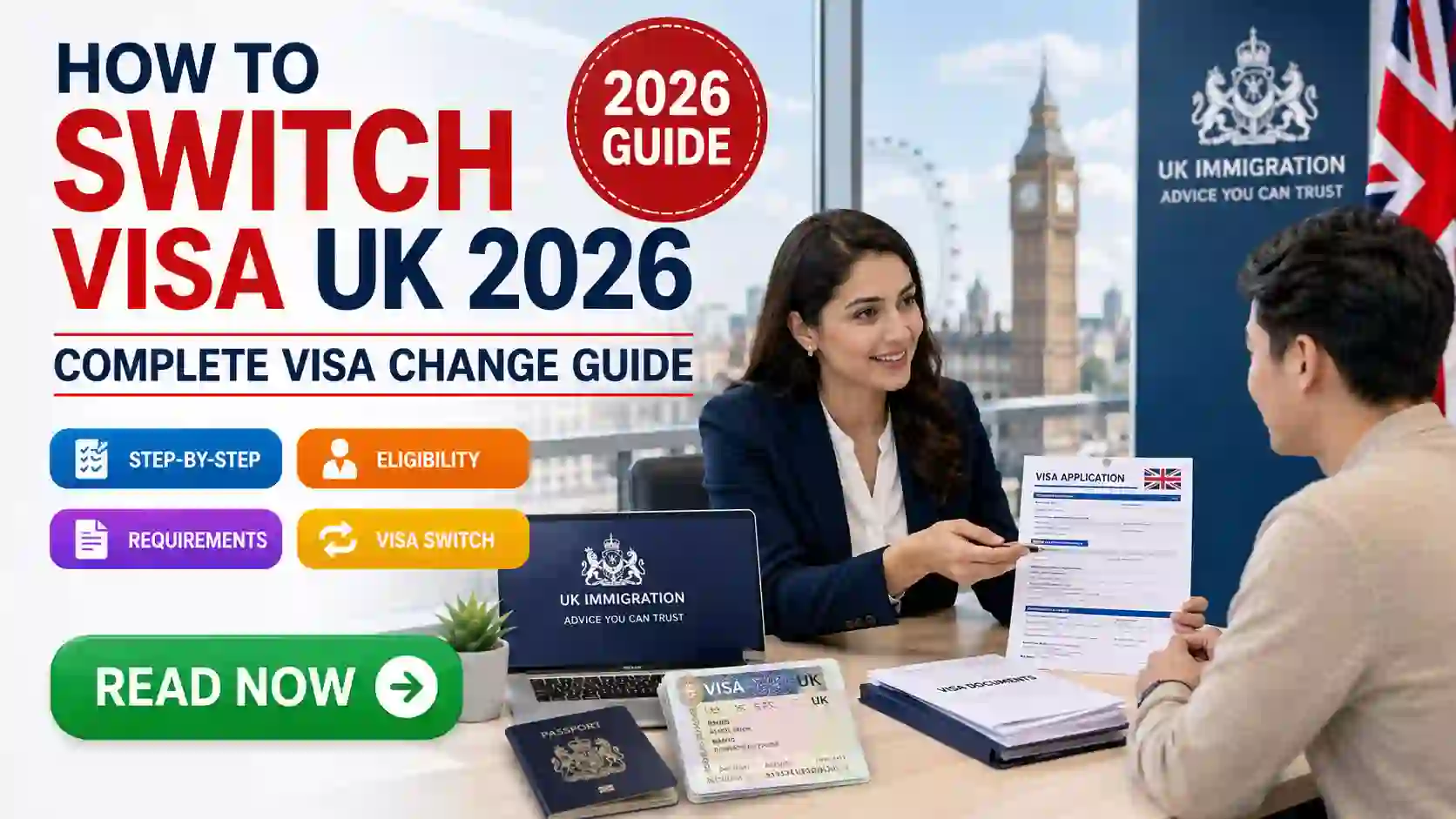 How to Switch Visa UK