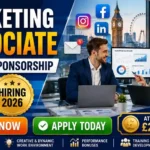 Marketing Associate UK Visa Sponsorship