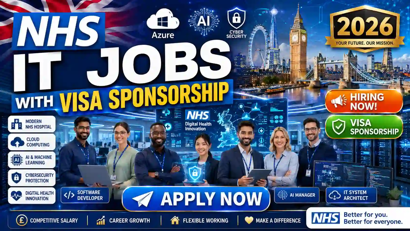 NHS IT Jobs with Visa Sponsorship 2026
