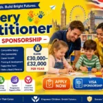 Nursery Practitioner Visa Sponsorship