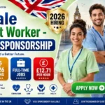 Support Worker UK Visa Sponsorship