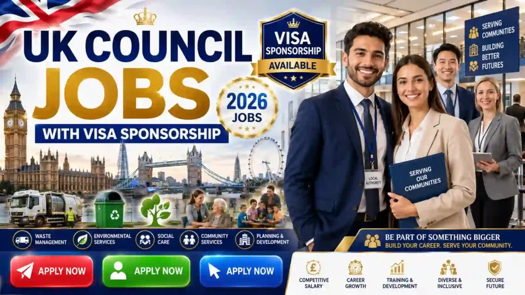 UK Council Jobs with Visa Sponsorship