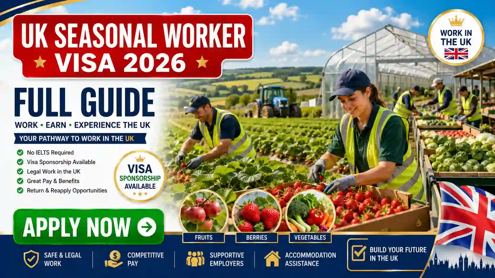 UK Seasonal Worker Visa 2026