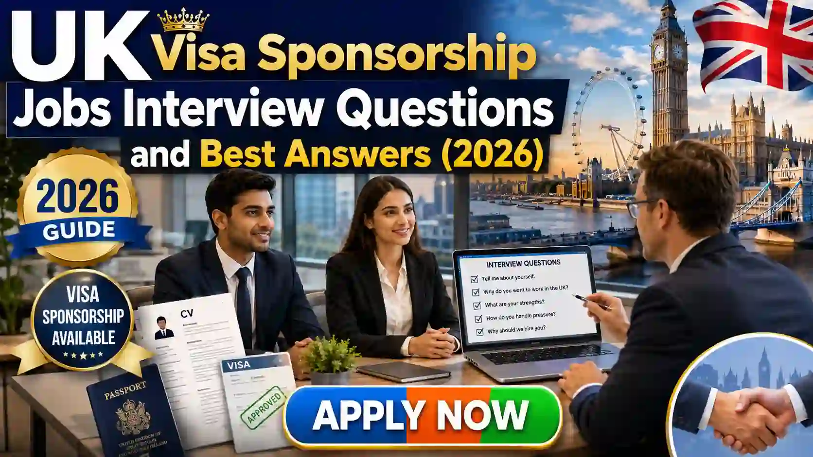 UK Visa Sponsorship Jobs 2026