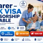 Carer UK Visa Sponsorship